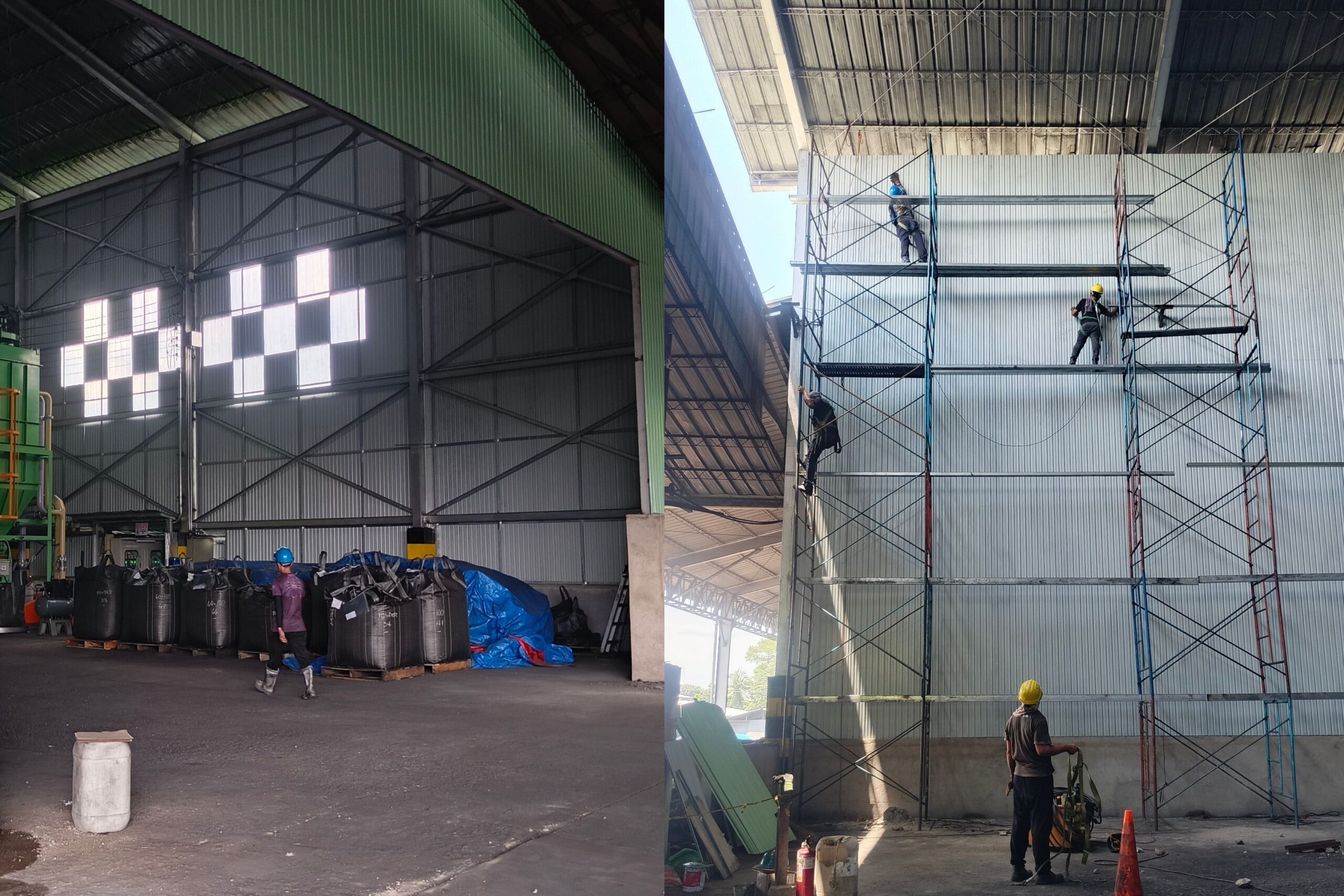 Production Plant Wall Cladding