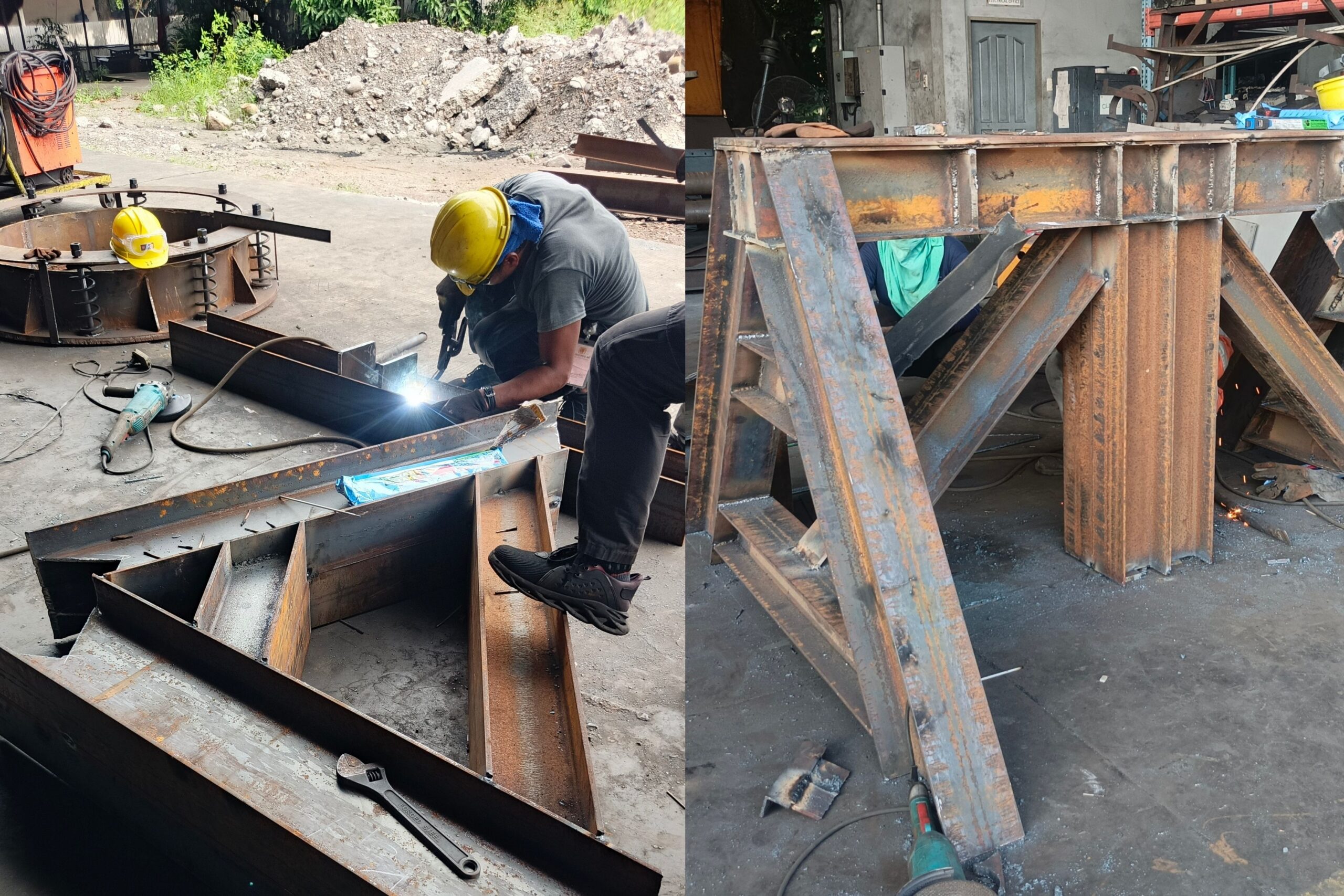 Rotary Kiln Saddle Fabrication