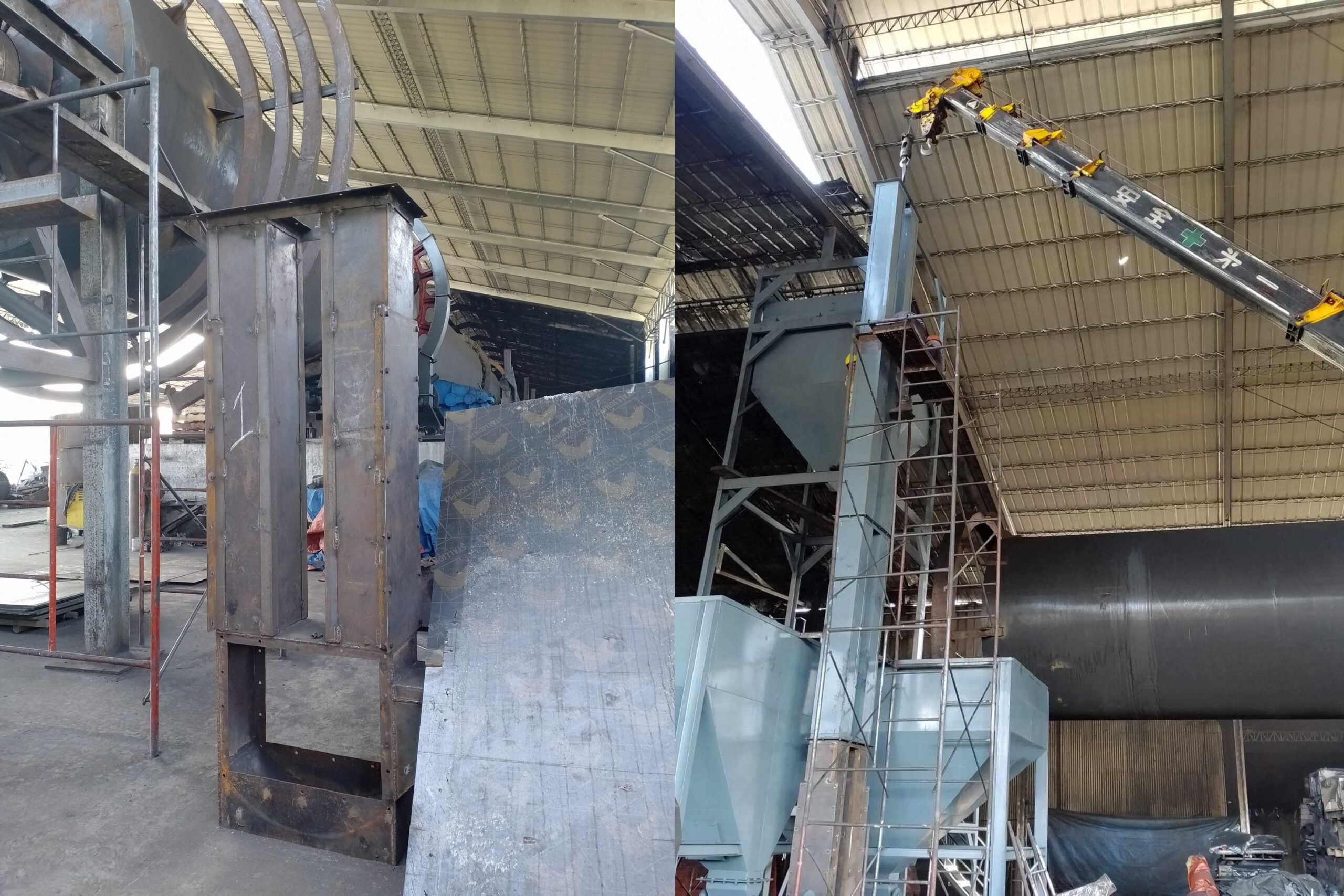 Bucket Elevator Fabrication and Installation